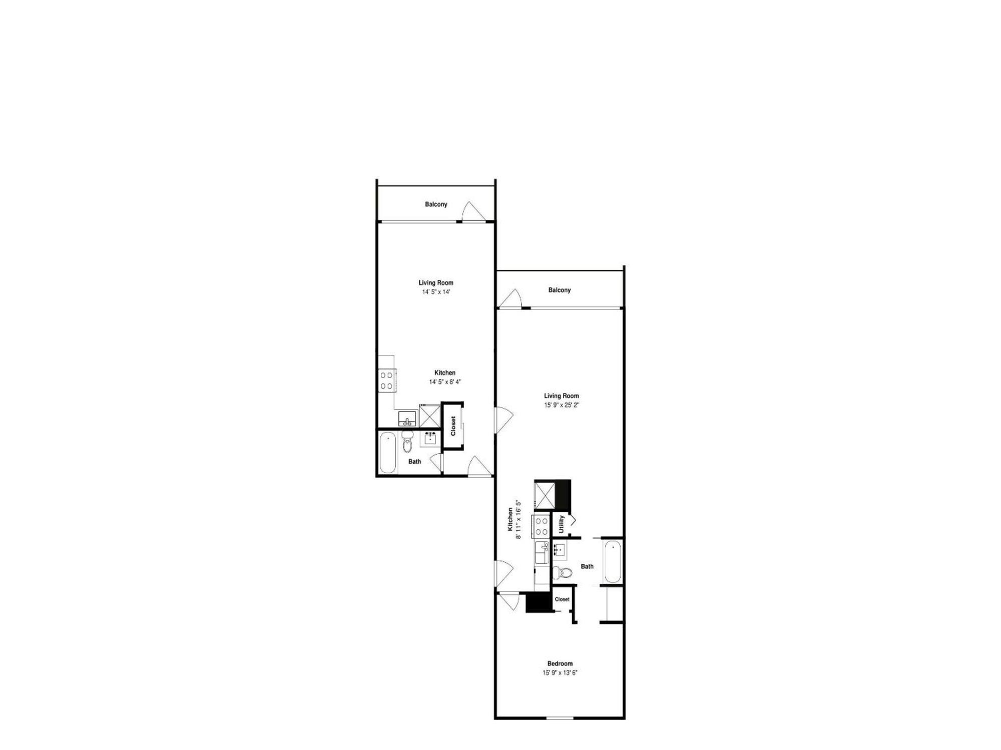 Apartment Continental 319-320 *